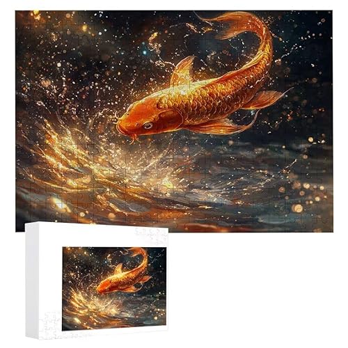 Koi Fische - Puzzles für Erwachsene, Puzzle Erwachsene 2000 Teile, Banksy Little Girl Street Artwork Puzzle 100 x 70 cm, Bunte DIY-Puzzles für Heimdekoration, Familienpuzzle Geschenkideen D-371 von WEISHIWE