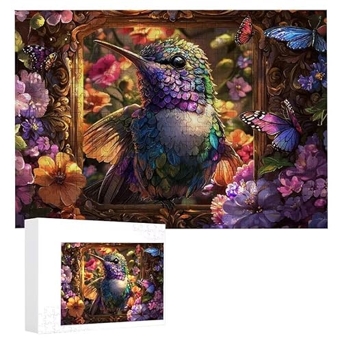 Kolibri - Puzzles für Erwachsene, Puzzle Erwachsene 1500 Teile, Banksy Little Girl Street Artwork Puzzle 87 x 57 cm, Bunte DIY-Puzzles für Heimdekoration, Familienpuzzle Geschenkideen D-198 von WEISHIWE