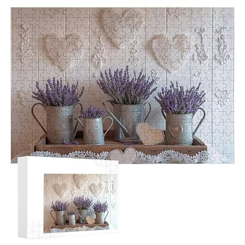 Lavendel - Puzzles für Erwachsene, Puzzle Erwachsene 2000 Teile, Banksy Little Girl Street Artwork Puzzle 100 x 70 cm, Bunte DIY-Puzzles für Heimdekoration, Familienpuzzle Geschenkideen D-733 von WEISHIWE