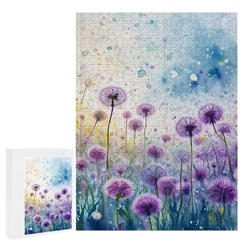 Lila Löwenzahn - Puzzles für Erwachsene, Puzzle Erwachsene 1000 Teile, Banksy Little Girl Street Artwork Puzzle 75 x 50 cm, Bunte DIY-Puzzles für Heimdekoration, Familienpuzzle Geschenkideen D-796 Lila Löwenzahn - Puzzles für Erwachsene, Puzzle Erwachsene 1000 Teile, Banksy Little Girl Street Artwork Puzzle 75 x 50 cm, Bunte DIY-Puzzles für Heimdekoration, Familienpuzzle Geschenkideen D-796 von WEISHIWE
