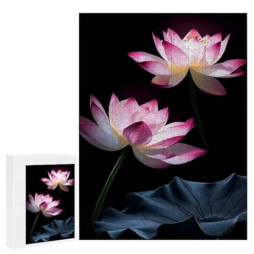 Lotus pink - Puzzles für Erwachsene, Puzzle Erwachsene 2000 Teile, Banksy Little Girl Street Artwork Puzzle 100 x 70 cm, Bunte DIY-Puzzles für Heimdekoration, Familienpuzzle Geschenkideen D-251 von WEISHIWE
