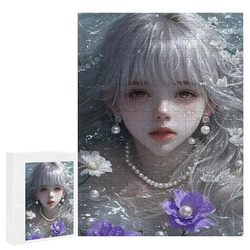 Mädchen Blumen - Puzzles für Erwachsene, Puzzle Erwachsene 1000 Teile, Banksy Little Girl Street Artwork Puzzle 75 x 50 cm, Bunte DIY-Puzzles für Heimdekoration, Familienpuzzle Geschenkideen D-528 von WEISHIWE