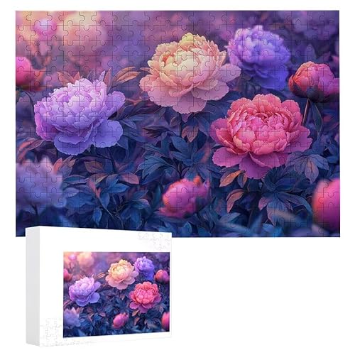 Pfingstrose - Puzzles für Erwachsene, Puzzle Erwachsene 2000 Teile, Banksy Little Girl Street Artwork Puzzle 100 x 70 cm, Bunte DIY-Puzzles für Heimdekoration, Familienpuzzle Geschenkideen D-507 von WEISHIWE