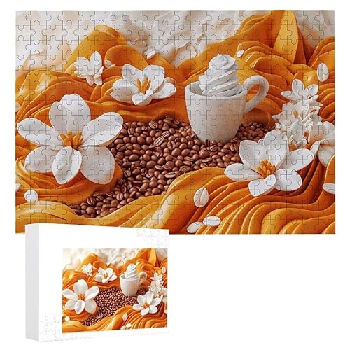 Puzzle 1000 Teile Erwachsene Blumenvasen 75 x 50 cm, 3D Visuelle Wooden Puzzle, DIY Craft Bastelpuzzles für Heimdekoration, Geschenkbox, Familie herausforderndes Puzzles F-331 von WEISHIWE