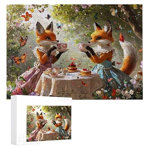 Puzzle 1000 Teile Erwachsene Fuchs 75 x 50 cm, 3D Visuelle Wooden Puzzle, DIY Craft Bastelpuzzles für Heimdekoration, Geschenkbox, Familie herausforderndes Puzzles F-271 Puzzle 1000 Teile Erwachsene Fuchs 75 x 50 cm, 3D Visuelle Wooden Puzzle, DIY Craft Bastelpuzzles für Heimdekoration, Geschenkbox, Familie herausforderndes Puzzles F-271 von WEISHIWE