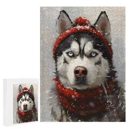 Puzzle 1200 Teile Erwachsene Sibirischer Husky 75 x 50 cm, 3D Visuelle Wooden Puzzle, DIY Craft Bastelpuzzles für Heimdekoration, Geschenkbox, Familie herausforderndes Puzzles F-212 Puzzle 1200 Teile Erwachsene Sibirischer Husky 75 x 50 cm, 3D Visuelle Wooden Puzzle, DIY Craft Bastelpuzzles für Heimdekoration, Geschenkbox, Familie herausforderndes Puzzles F-212 von WEISHIWE