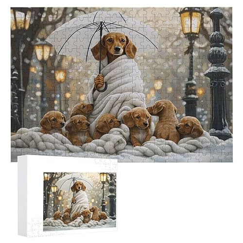 Puzzle 1200 Teile Erwachsene Winterhund 75 x 50 cm, 3D Visuelle Wooden Puzzle, DIY Craft Bastelpuzzles für Heimdekoration, Geschenkbox, Familie herausforderndes Puzzles F-122 Puzzle 1200 Teile Erwachsene Winterhund 75 x 50 cm, 3D Visuelle Wooden Puzzle, DIY Craft Bastelpuzzles für Heimdekoration, Geschenkbox, Familie herausforderndes Puzzles F-122 von WEISHIWE