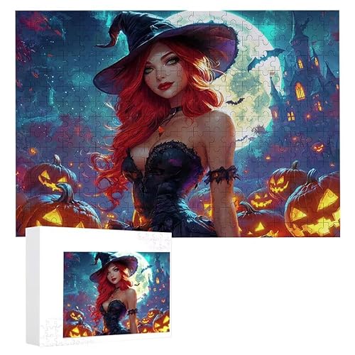 Puzzle 1500 Teile Erwachsene Hexe 87 x 57 cm, 3D Visuelle Wooden Puzzle, DIY Craft Bastelpuzzles für Heimdekoration, Geschenkbox, Familie herausforderndes Puzzles F-671 Puzzle 1500 Teile Erwachsene Hexe 87 x 57 cm, 3D Visuelle Wooden Puzzle, DIY Craft Bastelpuzzles für Heimdekoration, Geschenkbox, Familie herausforderndes Puzzles F-671 von WEISHIWE