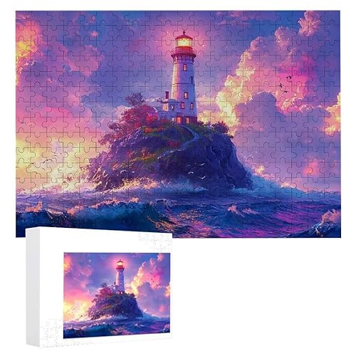 Puzzle 1500 Teile Erwachsene Leuchtturm 87 x 57 cm, 3D Visuelle Wooden Puzzle, DIY Craft Bastelpuzzles für Heimdekoration, Geschenkbox, Familie herausforderndes Puzzles F-117 Puzzle 1500 Teile Erwachsene Leuchtturm 87 x 57 cm, 3D Visuelle Wooden Puzzle, DIY Craft Bastelpuzzles für Heimdekoration, Geschenkbox, Familie herausforderndes Puzzles F-117 von WEISHIWE