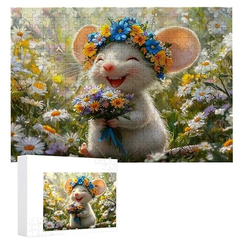 Puzzle 1500 Teile Erwachsene Nette Maus 87 x 57 cm, 3D Visuelle Wooden Puzzle, DIY Craft Bastelpuzzles für Heimdekoration, Geschenkbox, Familie herausforderndes Puzzles F-393 Puzzle 1500 Teile Erwachsene Nette Maus 87 x 57 cm, 3D Visuelle Wooden Puzzle, DIY Craft Bastelpuzzles für Heimdekoration, Geschenkbox, Familie herausforderndes Puzzles F-393 von WEISHIWE