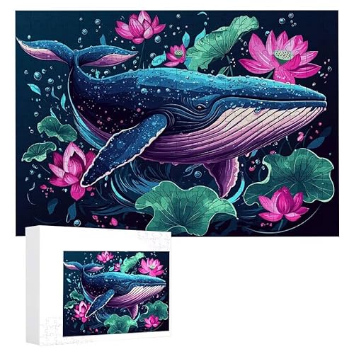 Puzzle 1500 Teile Erwachsene Wallotus 87 x 57 cm, 3D Visuelle Wooden Puzzle, DIY Craft Bastelpuzzles für Heimdekoration, Geschenkbox, Familie herausforderndes Puzzles F-377 von WEISHIWE