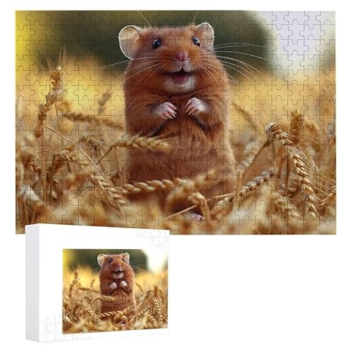 Puzzle 2000 Teile Erwachsene Hamster 100 x 70 cm, 3D Visuelle Wooden Puzzle, DIY Craft Bastelpuzzles für Heimdekoration, Geschenkbox, Familie herausforderndes Puzzles F-64 Puzzle 2000 Teile Erwachsene Hamster 100 x 70 cm, 3D Visuelle Wooden Puzzle, DIY Craft Bastelpuzzles für Heimdekoration, Geschenkbox, Familie herausforderndes Puzzles F-64 von WEISHIWE