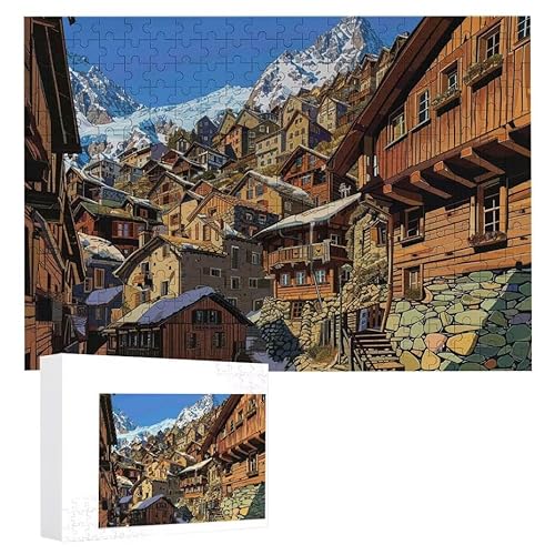 Puzzle 2000 Teile Erwachsene Kleinstadtlandschaft 100 x 70 cm, 3D Visuelle Wooden Puzzle, DIY Craft Bastelpuzzles für Heimdekoration, Geschenkbox, Familie herausforderndes Puzzles F-698 Puzzle 2000 Teile Erwachsene Kleinstadtlandschaft 100 x 70 cm, 3D Visuelle Wooden Puzzle, DIY Craft Bastelpuzzles für Heimdekoration, Geschenkbox, Familie herausforderndes Puzzles F-698 von WEISHIWE