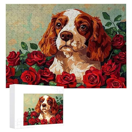 Puzzle 2000 Teile Erwachsene Nach der Rose 100 x 70 cm, 3D Visuelle Wooden Puzzle, DIY Craft Bastelpuzzles für Heimdekoration, Geschenkbox, Familie herausforderndes Puzzles F-476 von WEISHIWE