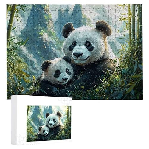 Puzzle 2000 Teile Erwachsene Panda Bambuswald 100 x 70 cm, 3D Visuelle Wooden Puzzle, DIY Craft Bastelpuzzles für Heimdekoration, Geschenkbox, Familie herausforderndes Puzzles F-722 Puzzle 2000 Teile Erwachsene Panda Bambuswald 100 x 70 cm, 3D Visuelle Wooden Puzzle, DIY Craft Bastelpuzzles für Heimdekoration, Geschenkbox, Familie herausforderndes Puzzles F-722 von WEISHIWE