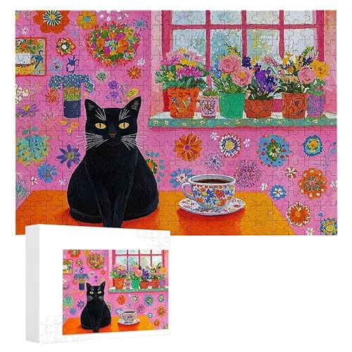 Puzzle 2000 Teile Erwachsene Schwarze Katze 100 x 70 cm, 3D Visuelle Wooden Puzzle, DIY Craft Bastelpuzzles für Heimdekoration, Geschenkbox, Familie herausforderndes Puzzles F-258 Puzzle 2000 Teile Erwachsene Schwarze Katze 100 x 70 cm, 3D Visuelle Wooden Puzzle, DIY Craft Bastelpuzzles für Heimdekoration, Geschenkbox, Familie herausforderndes Puzzles F-258 von WEISHIWE