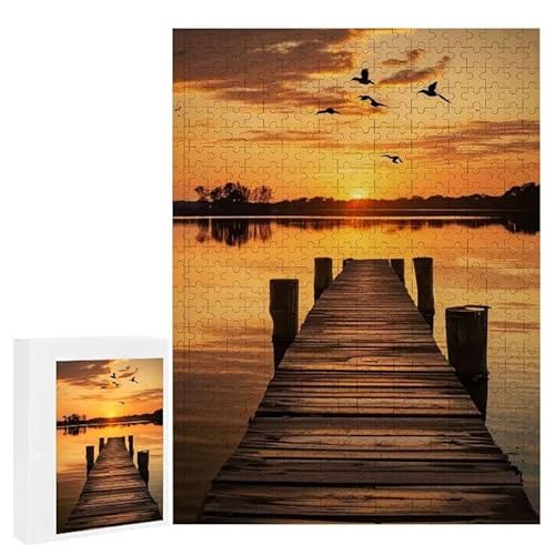 Puzzle 2000 Teile Erwachsene Sunset Bridge 100 x 70 cm, 3D Visuelle Wooden Puzzle, DIY Craft Bastelpuzzles für Heimdekoration, Geschenkbox, Familie herausforderndes Puzzles F-674 Puzzle 2000 Teile Erwachsene Sunset Bridge 100 x 70 cm, 3D Visuelle Wooden Puzzle, DIY Craft Bastelpuzzles für Heimdekoration, Geschenkbox, Familie herausforderndes Puzzles F-674 von WEISHIWE