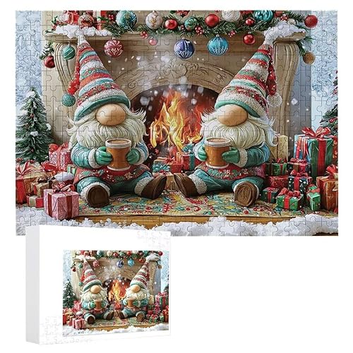 Puzzle 2000 Teile Erwachsene Zwergenvölker 100 x 70 cm, 3D Visuelle Wooden Puzzle, DIY Craft Bastelpuzzles für Heimdekoration, Geschenkbox, Familie herausforderndes Puzzles F-792 von WEISHIWE