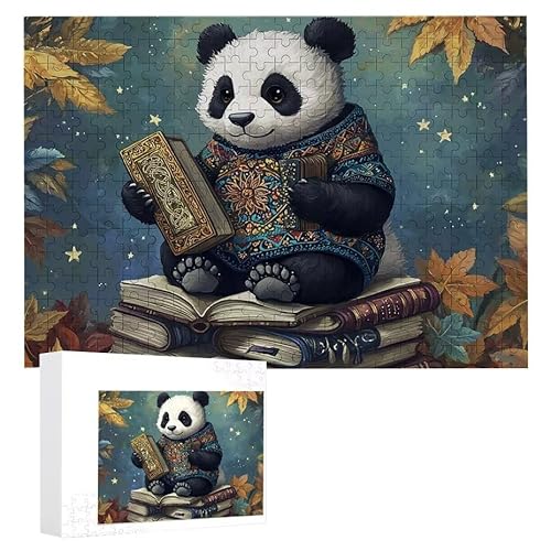 Puzzle 300 Teile Erwachsene Tierpanda 40 x 28 cm, 3D Visuelle Wooden Puzzle, DIY Craft Bastelpuzzles für Heimdekoration, Geschenkbox, Familie herausforderndes Puzzles F-165 Puzzle 300 Teile Erwachsene Tierpanda 40 x 28 cm, 3D Visuelle Wooden Puzzle, DIY Craft Bastelpuzzles für Heimdekoration, Geschenkbox, Familie herausforderndes Puzzles F-165 von WEISHIWE