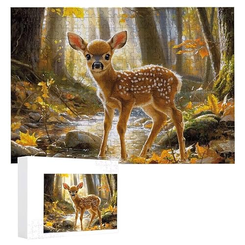 Puzzle 500 Teile Erwachsene Deer Grove 52 x 38 cm, 3D Visuelle Wooden Puzzle, DIY Craft Bastelpuzzles für Heimdekoration, Geschenkbox, Familie herausforderndes Puzzles F-692 Puzzle 500 Teile Erwachsene Deer Grove 52 x 38 cm, 3D Visuelle Wooden Puzzle, DIY Craft Bastelpuzzles für Heimdekoration, Geschenkbox, Familie herausforderndes Puzzles F-692 von WEISHIWE