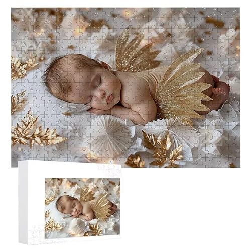 Puzzle 500 Teile Erwachsene Engel Baby 52 x 38 cm, 3D Visuelle Wooden Puzzle, DIY Craft Bastelpuzzles für Heimdekoration, Geschenkbox, Familie herausforderndes Puzzles F-658 Puzzle 500 Teile Erwachsene Engel Baby 52 x 38 cm, 3D Visuelle Wooden Puzzle, DIY Craft Bastelpuzzles für Heimdekoration, Geschenkbox, Familie herausforderndes Puzzles F-658 von WEISHIWE