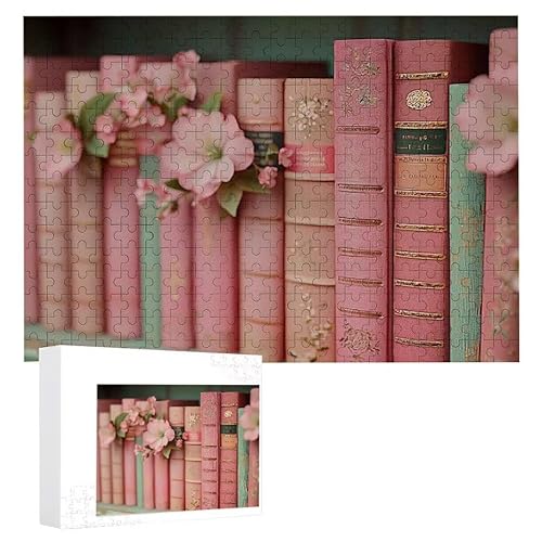 Puzzle 500 Teile Erwachsene Shuhua. 52 x 38 cm, 3D Visuelle Wooden Puzzle, DIY Craft Bastelpuzzles für Heimdekoration, Geschenkbox, Familie herausforderndes Puzzles F-636 von WEISHIWE