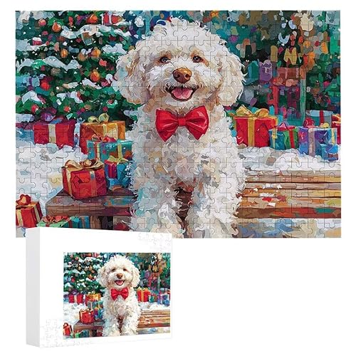 Puzzle 500 Teile Erwachsene Weihnachtshund 52 x 38 cm, 3D Visuelle Wooden Puzzle, DIY Craft Bastelpuzzles für Heimdekoration, Geschenkbox, Familie herausforderndes Puzzles F-598 Puzzle 500 Teile Erwachsene Weihnachtshund 52 x 38 cm, 3D Visuelle Wooden Puzzle, DIY Craft Bastelpuzzles für Heimdekoration, Geschenkbox, Familie herausforderndes Puzzles F-598 von WEISHIWE