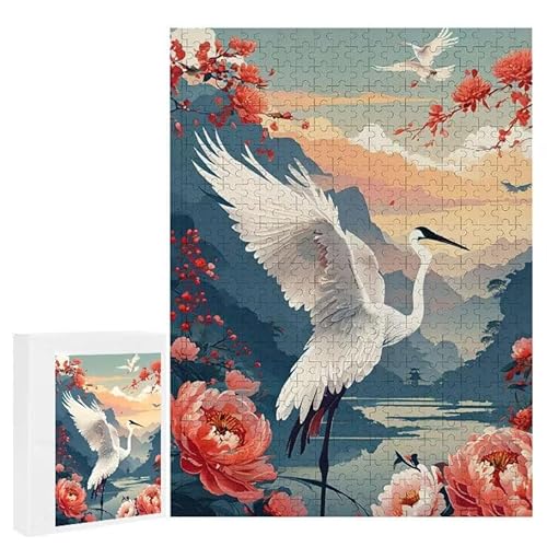 Rotkran - Puzzles für Erwachsene, Puzzle Erwachsene 200 Teile, Banksy Little Girl Street Artwork Puzzle 35 x 25 cm, Bunte DIY-Puzzles für Heimdekoration, Familienpuzzle Geschenkideen D-677 von WEISHIWE