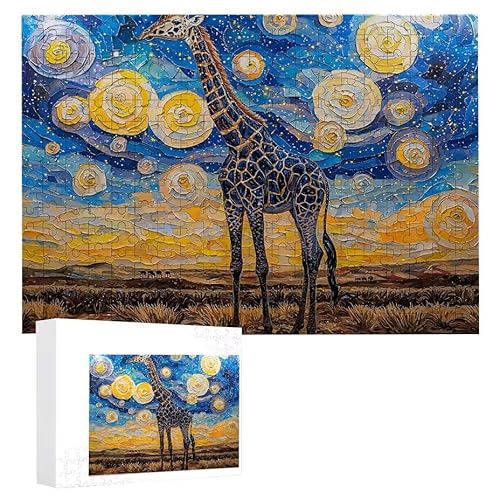 Sternenhimmel Giraffe - Puzzles für Erwachsene, Puzzle Erwachsene 500 Teile, Banksy Little Girl Street Artwork Puzzle 52 x 38 cm, DIY-Puzzles für Heimdekoration, Familienpuzzle Geschenkideen D-711 Sternenhimmel Giraffe - Puzzles für Erwachsene, Puzzle Erwachsene 500 Teile, Banksy Little Girl Street Artwork Puzzle 52 x 38 cm, DIY-Puzzles für Heimdekoration, Familienpuzzle Geschenkideen D-711 von WEISHIWE