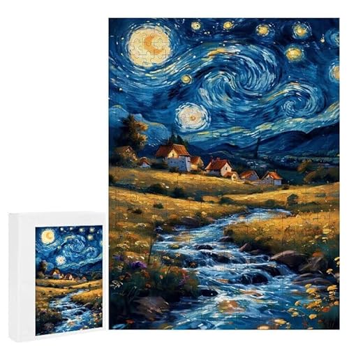 Sternenhimmel - Puzzles für Erwachsene, Puzzle Erwachsene 300 Teile, Banksy Little Girl Street Artwork Puzzle 40 x 28 cm, Bunte DIY-Puzzles für Heimdekoration, Familienpuzzle Geschenkideen D-704 von WEISHIWE