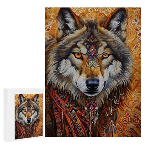Tierwolf - Puzzles für Erwachsene, Puzzle Erwachsene 1500 Teile, Banksy Little Girl Street Artwork Puzzle 87 x 57 cm, Bunte DIY-Puzzles für Heimdekoration, Familienpuzzle Geschenkideen D-128 von WEISHIWE