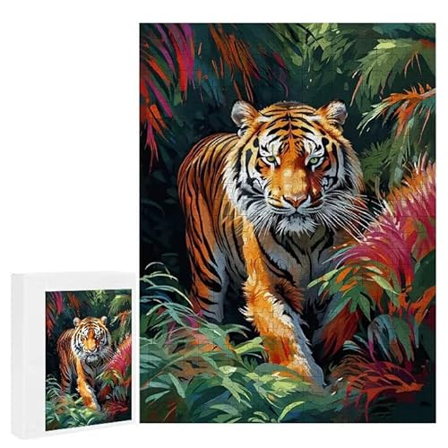 Tiger - Puzzles für Erwachsene, Puzzle Erwachsene 1500 Teile, Banksy Little Girl Street Artwork Puzzle 87 x 57 cm, Bunte DIY-Puzzles für Heimdekoration, Familienpuzzle Geschenkideen D-430 Tiger - Puzzles für Erwachsene, Puzzle Erwachsene 1500 Teile, Banksy Little Girl Street Artwork Puzzle 87 x 57 cm, Bunte DIY-Puzzles für Heimdekoration, Familienpuzzle Geschenkideen D-430 von WEISHIWE