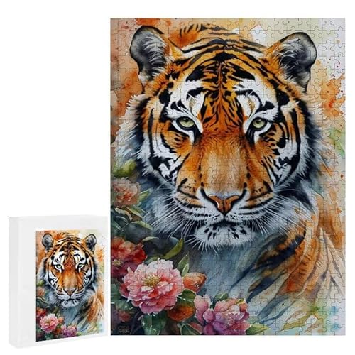 Tigerblumen - Puzzles für Erwachsene, Puzzle Erwachsene 1200 Teile, Banksy Little Girl Street Artwork Puzzle 75 x 50 cm, Bunte DIY-Puzzles für Heimdekoration, Familienpuzzle Geschenkideen D-429 von WEISHIWE
