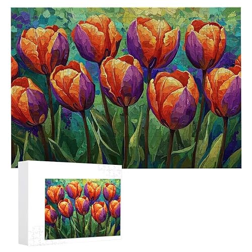 Tulip - Puzzles für Erwachsene, Puzzle Erwachsene 300 Teile, Banksy Little Girl Street Artwork Puzzle 40 x 28 cm, Bunte DIY-Puzzles für Heimdekoration, Familienpuzzle Geschenkideen D-760 Tulip - Puzzles für Erwachsene, Puzzle Erwachsene 300 Teile, Banksy Little Girl Street Artwork Puzzle 40 x 28 cm, Bunte DIY-Puzzles für Heimdekoration, Familienpuzzle Geschenkideen D-760 von WEISHIWE