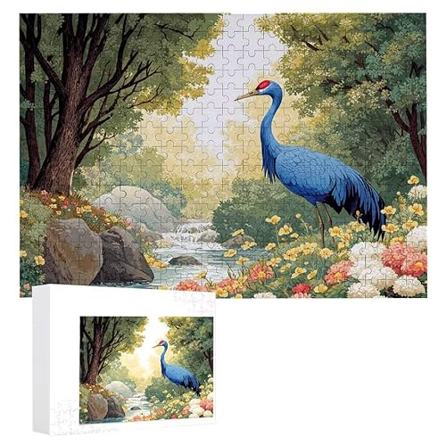 Waldkranich - Puzzles für Erwachsene, Puzzle Erwachsene 2000 Teile, Banksy Little Girl Street Artwork Puzzle 100 x 70 cm, Bunte DIY-Puzzles für Heimdekoration, Familienpuzzle Geschenkideen D-577 von WEISHIWE