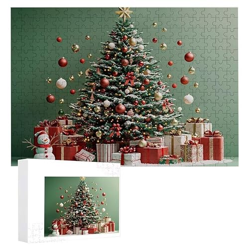 Weihnachtsbaum - Puzzles für Erwachsene, Puzzle Erwachsene 2000 Teile, Banksy Little Girl Street Artwork Puzzle 100 x 70 cm, Bunte DIY-Puzzles für Heimdekoration, Familienpuzzle Geschenkideen D-621 von WEISHIWE