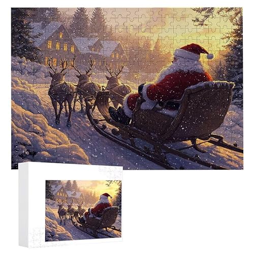 Weihnachtsmann - Puzzles für Erwachsene, Puzzle Erwachsene 500 Teile, Banksy Little Girl Street Artwork Puzzle 52 x 38 cm, Bunte DIY-Puzzles für Heimdekoration, Familienpuzzle Geschenkideen D-611 Weihnachtsmann - Puzzles für Erwachsene, Puzzle Erwachsene 500 Teile, Banksy Little Girl Street Artwork Puzzle 52 x 38 cm, Bunte DIY-Puzzles für Heimdekoration, Familienpuzzle Geschenkideen D-611 von WEISHIWE