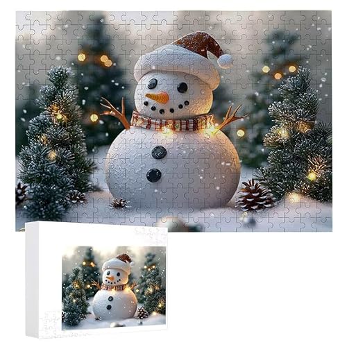 Weihnachtsschneemann - Puzzles für Erwachsene, Puzzle Erwachsene 200 Teile, Banksy Little Girl Street Artwork Puzzle 35 x 25 cm, Bunte DIY-Puzzles für Heimdekoration, Familienpuzzle Geschenkideen D623 Weihnachtsschneemann - Puzzles für Erwachsene, Puzzle Erwachsene 200 Teile, Banksy Little Girl Street Artwork Puzzle 35 x 25 cm, Bunte DIY-Puzzles für Heimdekoration, Familienpuzzle Geschenkideen D623 von WEISHIWE