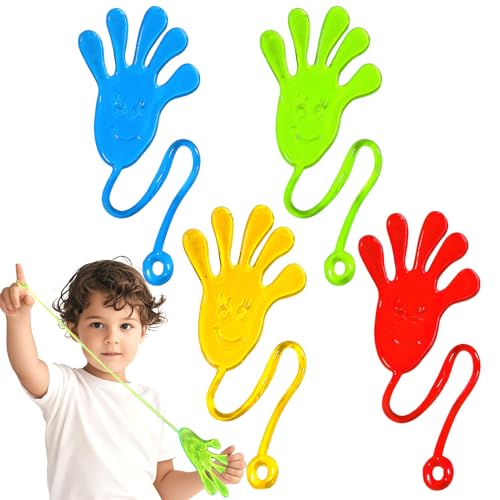 WEITAPYT 20er-Pack leuchtende klebrige Handspielzeuge – dehnbare Partygeschenke für Geburtstage, Klassenpreise, Weihnachtsstrumpffüller, Halloween-Geschenktüten und sensorisches Spielen WEITAPYT 20er-Pack leuchtende klebrige Handspielzeuge – dehnbare Partygeschenke für Geburtstage, Klassenpreise, Weihnachtsstrumpffüller, Halloween-Geschenktüten und sensorisches Spielen von WEITAPYT