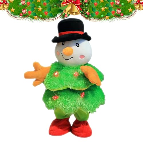 WEITING Singsender Spielzeug | Weihnachtliche Tanzende Plüschpuppe,Weihnachtsdeko Interaktive Musikalische Puppe Für Zuhause Wohnzimmer Büro Hotel WEITING Singsender Spielzeug | Weihnachtliche Tanzende Plüschpuppe,Weihnachtsdeko Interaktive Musikalische Puppe Für Zuhause Wohnzimmer Büro Hotel von WEITING