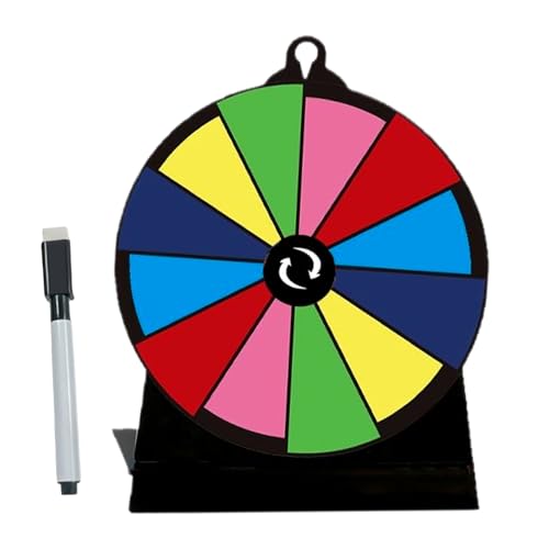 weiting Drehrad Für Gewinne - Spiel Drehscheibe Mit Ständer,Multifunktionaler Tischdreher Für Karneval, Veranstaltungen, Partys, Messen, Supermärkte von WEITING