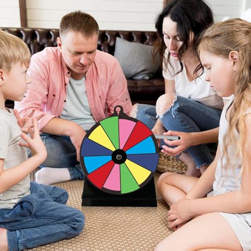 weiting Glücksrad Drehrad,Spiel Drehscheibe Mit Ständer | Multifunktionaler Tischdreher Für Karneval, Veranstaltungen, Partys, Messen, Supermärkte weiting Glücksrad Drehrad,Spiel Drehscheibe Mit Ständer | Multifunktionaler Tischdreher Für Karneval, Veranstaltungen, Partys, Messen, Supermärkte von WEITING