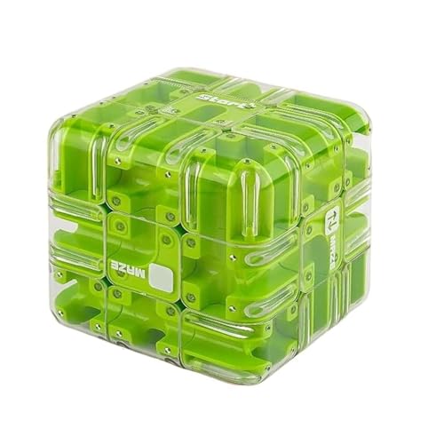 Großes Labyrinth 3D -Puzzle -Labyrinthwürfel, einrastendes Hirnteaserspielzeug, 3D Magic Cube Labyrinthball -Puzzle für Stressabbau und Logikentwicklung (C) von WEIWOGU