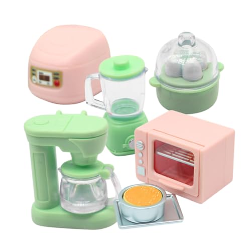 1 Satz Küchenzubehör Set für Puppenhaus Teiliges Mini Set mit Puppenhaus Dekoration für Spielszenarien und Realistische Details 1 Satz Küchenzubehör Set für Puppenhaus Teiliges Mini Set mit Puppenhaus Dekoration für Spielszenarien und Realistische Details von WEKADRIN