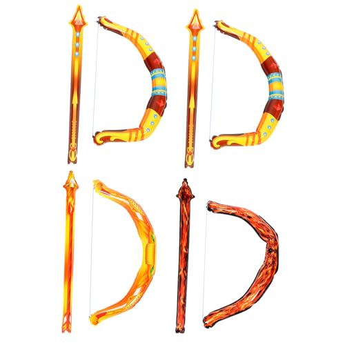 4 Sätze Aluminium Folien Bogenpfeil Ballons Kreative Partydekoration Leichte und Robuste Ballons für Kinderfeste und Fotorequisiten für Hochzeiten und Geburtstagsfeiern von WEKADRIN