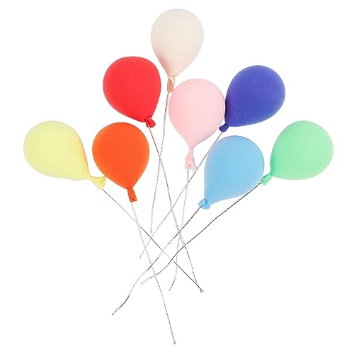 8 Stück Luftballons Handgefertigte Tonballons für Puppenhaus Dekoration Mikrolandschaft und Mini Szenen für Kreative Arrangements 8 Stück Luftballons Handgefertigte Tonballons für Puppenhaus Dekoration Mikrolandschaft und Mini Szenen für Kreative Arrangements von WEKADRIN