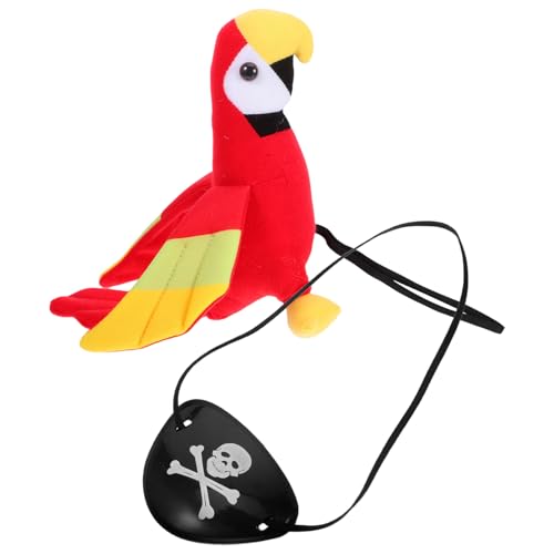 WEKADRIN 1 Set Piratenpapagei Requisiten Piraten Ankleide Requisiten Piraten Requisiten Halloween Kostüm Zubehör Papagei Für Die Schulter Piraten Plüschpapagei Piratenpapagei WEKADRIN 1 Set Piratenpapagei Requisiten Piraten Ankleide Requisiten Piraten Requisiten Halloween Kostüm Zubehör Papagei Für Die Schulter Piraten Plüschpapagei Piratenpapagei von WEKADRIN