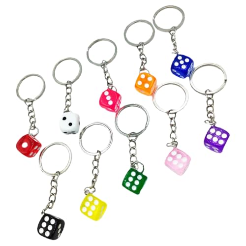 WEKADRIN 10Stücke Farbige Schlüsselanhänger Charms Schlüsselring Anhänger Für Taschen Zubehör Geschenkartikel WEKADRIN 10Stücke Farbige Schlüsselanhänger Charms Schlüsselring Anhänger Für Taschen Zubehör Geschenkartikel von WEKADRIN