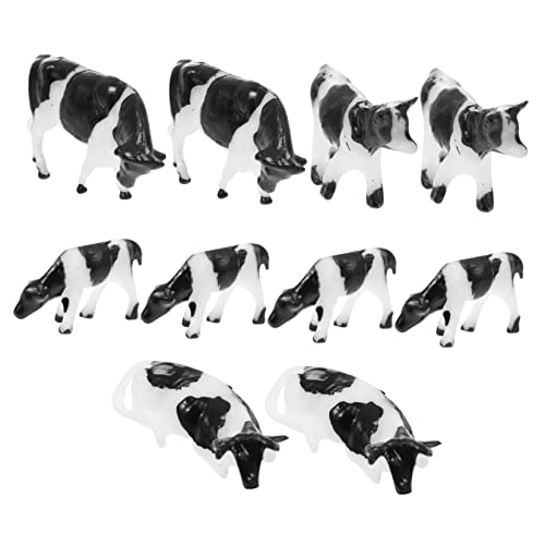 WEKADRIN 10Stücke Kuhmodelle Realistische Tierfiguren für Deko für Auto DIY Projekte und Geschenkidee WEKADRIN 10Stücke Kuhmodelle Realistische Tierfiguren für Deko für Auto DIY Projekte und Geschenkidee von WEKADRIN