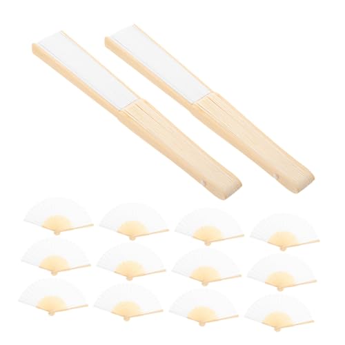 WEKADRIN 15 Stück Teiliges Weißes Faltbares Papierfächer Leichte Handfächer aus für DIY Gestaltung für Hochzeit Partydekoration und Kreative Bastelprojekte WEKADRIN 15 Stück Teiliges Weißes Faltbares Papierfächer Leichte Handfächer aus für DIY Gestaltung für Hochzeit Partydekoration und Kreative Bastelprojekte von WEKADRIN